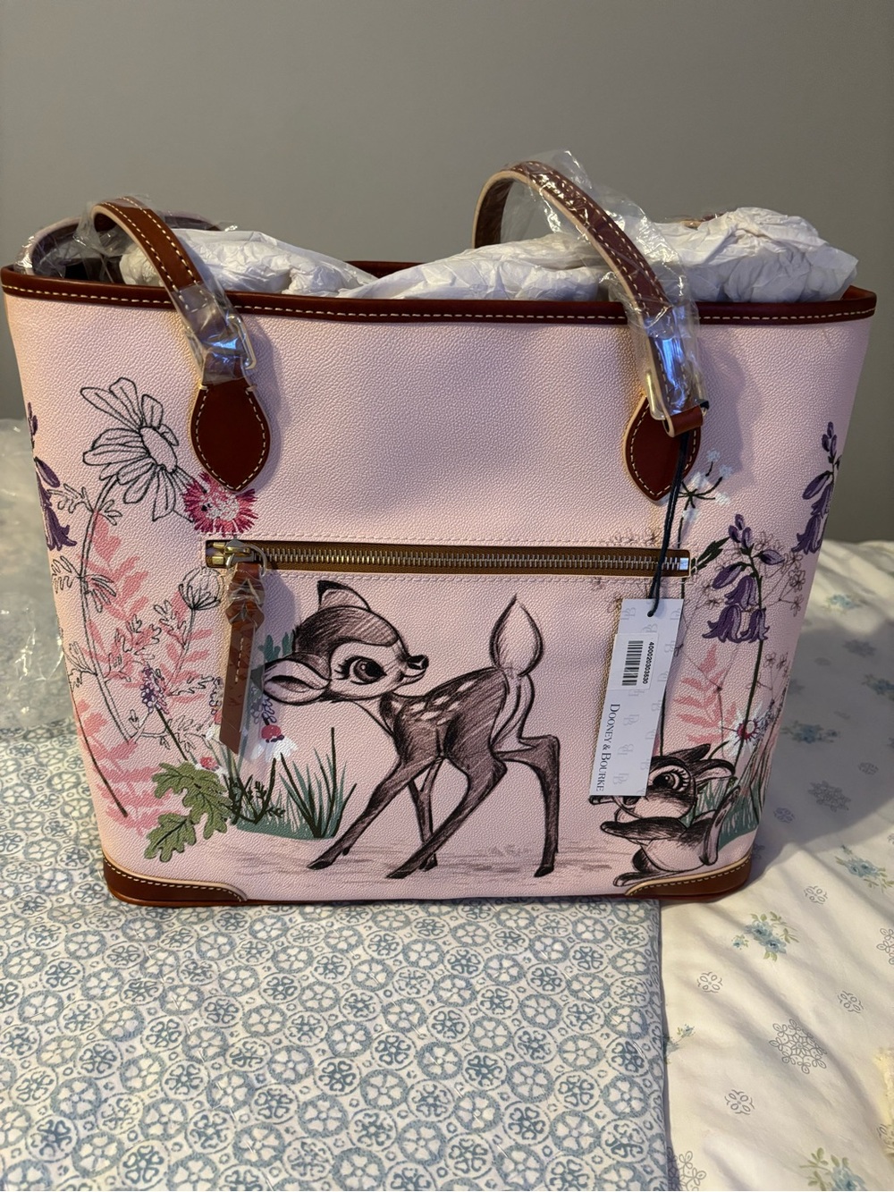 This gorgeous piece is the Disney Parks x Dooney & Bourke 2017 "Bambi 75th Anniv - Picture 2 of 8